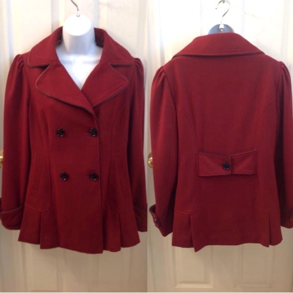 Steve Madden Jackets & Blazers - 🌸🌸 5/$25 🌸🌸  Steve Madden Women's Wool Double Breasted Coat